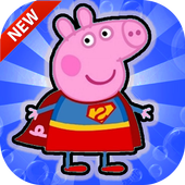 Super Peppa's Run adventure icon