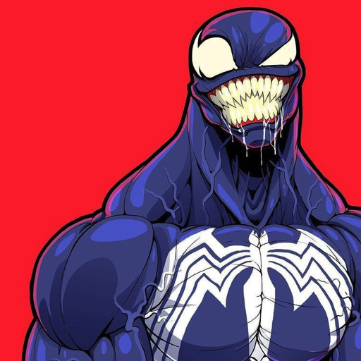 How to draw Venom and Carnage icon