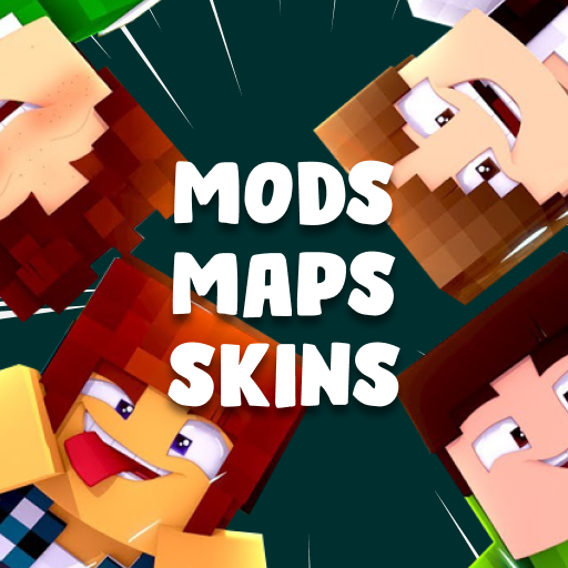 Maps Skins and Mods for Minecraft icon