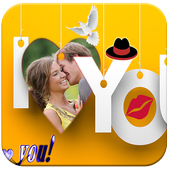 Romantic Photo Frame icon