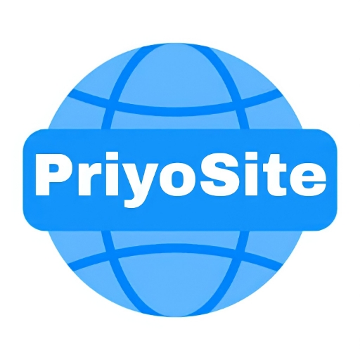 PriyoSite - all social media in one app icon