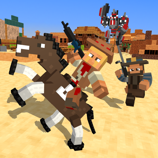 Block Western Cowboy Shooter icon