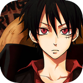 pirate luffy fighting icon