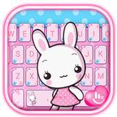 Pink Cute Rabbit on 9Apps