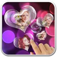 Love Bubble Photo HD Live wallpaper