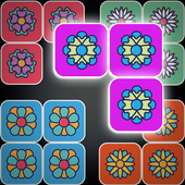 Block puzzle Flowers icon