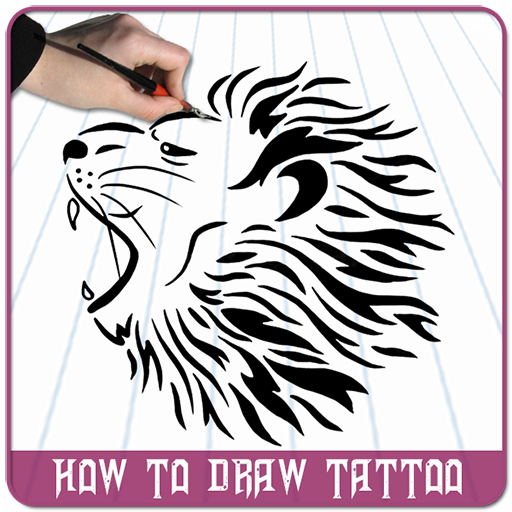 How to Draw Tattoo - Step by Step Tattoo Design иконка