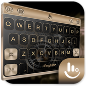 Keyboard Theme for Gold color icon