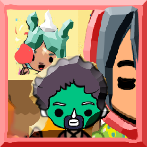 Coloring Tocɑ world life icon