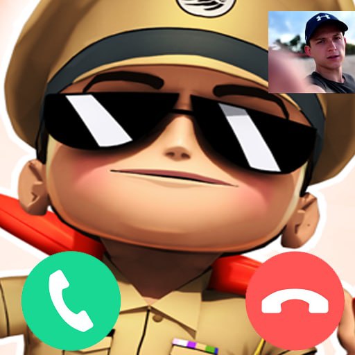 Little Fake Call Singham icon