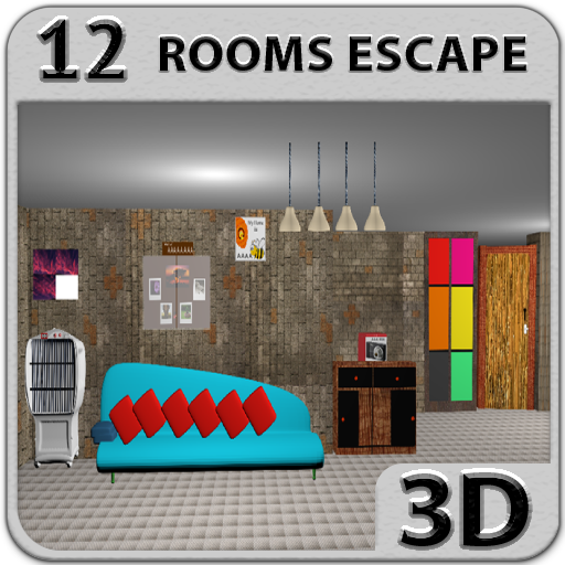 3D Room Escape-Puzzle Livingroom 3 icon