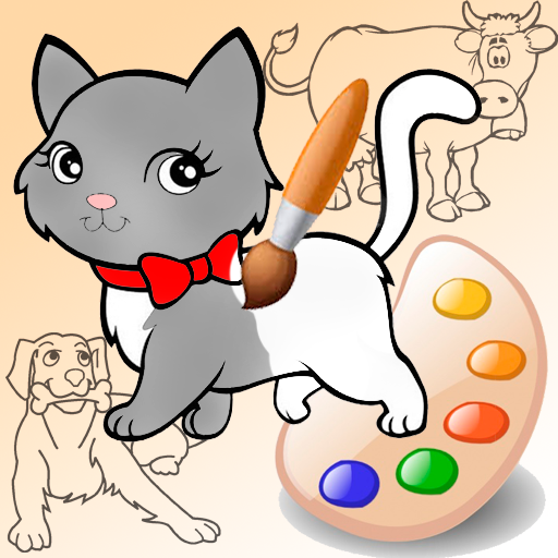 Little Painter. Draw animals icon