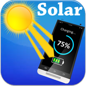 Solar Mobile Battery Charger Prank icon