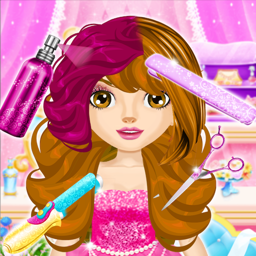 Hair Saloon Color by Number - Girls Fashion Games icon