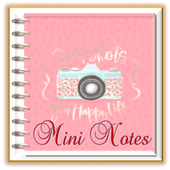 mini diary notes icon
