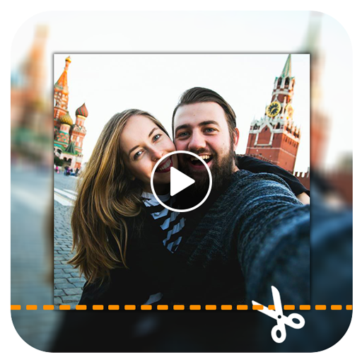 Square Blur Video Editor - Crop, Cut &amp; Blur Video icon