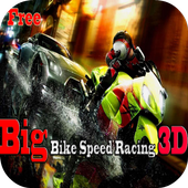 Big Bike Speed Racing 3D icon