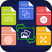 Image Converter –JPEG, PNG, GIF, WEBP, PSD icon