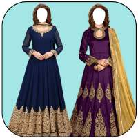 Women New  Anarkali  Dress Photo  Montage on 9Apps