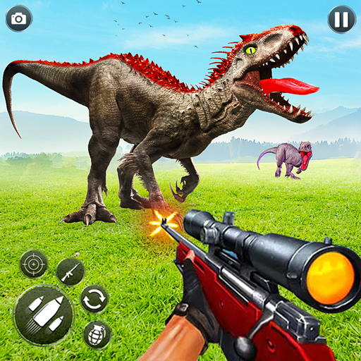 Wild Dinosaur Hunter Zoo Games icon