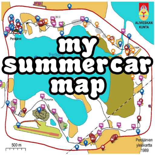 My Summer Car Map icon