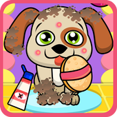 Dog Wash Caring Game icon