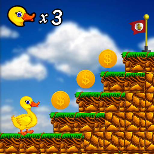 Super Duck's World : New Super Bino Game 2021 icon