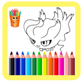 Pocket Arena Coloring Book icon