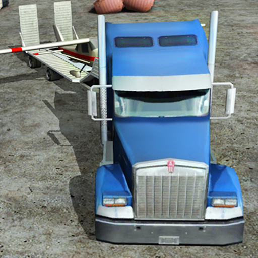 Transporter Truck 3D icon