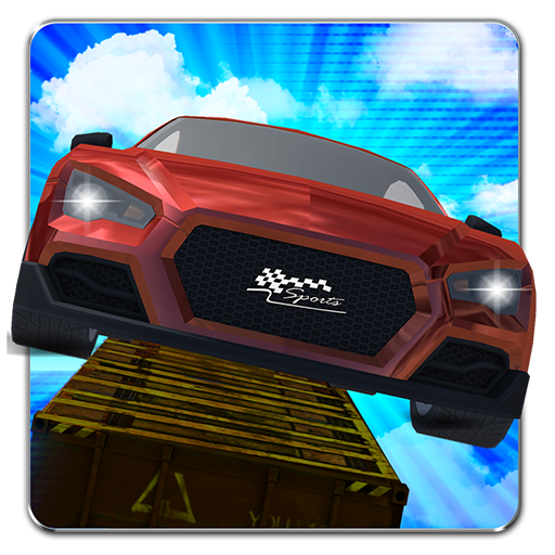 ikon Mobil Balap Stunt Menantang