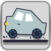 Running Car icon