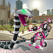 Snake Robot Anaconda Terrorist Shooting icon