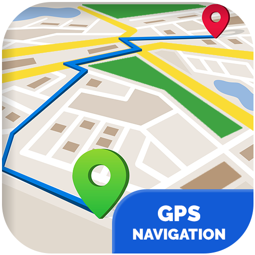 GPS Navigation - Route Finder, Direction, Road Map icon