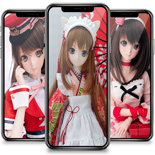 Cute Doll Wallpaper icon