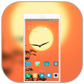 Sun mi theme for xiaomi 8c wallpaper icon