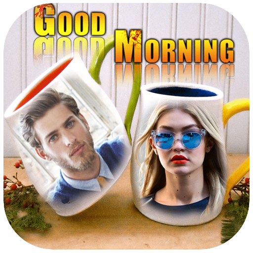 Coffee Cup Dual Photo Frames icon