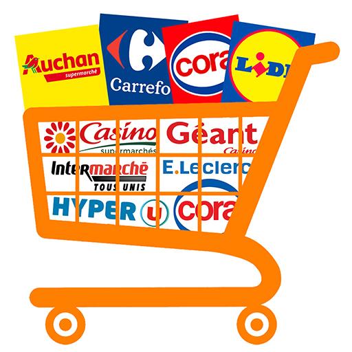 Catalogs and brochures for your supermarkets icon