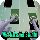 What Makes You Beautiful Piano Tiles One Direction icon