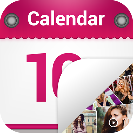 Secret Calendar Vault :Hide Photos, Videos &amp; Files आइकन