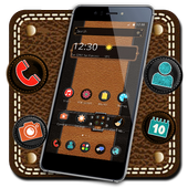 Leather style theme icon