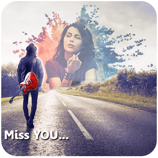 Miss You Photo Frame icon