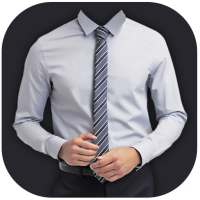 Men Shirt With Tie Suit Photo Editor on 9Apps