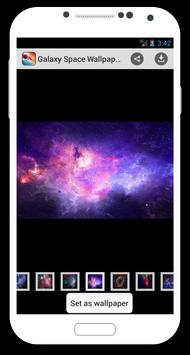 Galaxy Space Wallpapers screenshot 7