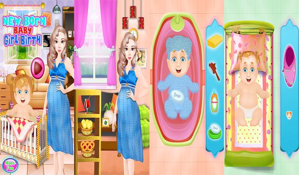 Newborn birth baby games screenshot 7