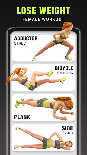 Women Fitness App - Fitness Workout for Women Home screenshot 2