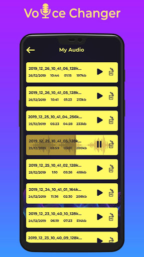Voice Changer - Audio Dubbing Effects screenshot 5