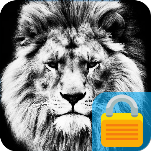 Lion Bravery PIN Lock icon