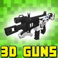 3D Gun Mod for Minecraft PE