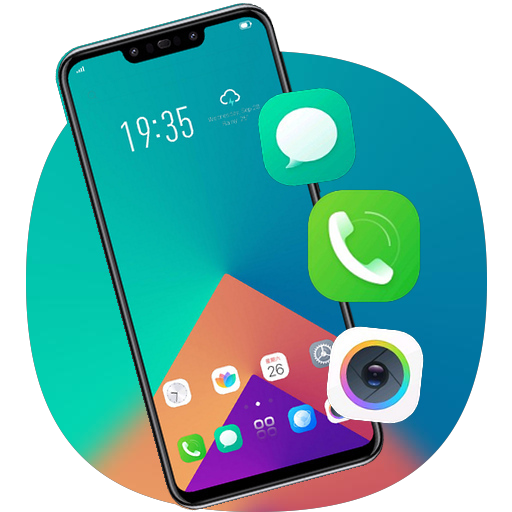 Abstract theme flat design icon