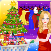 الأميرة عيد الميلاد التسوق أيقونة